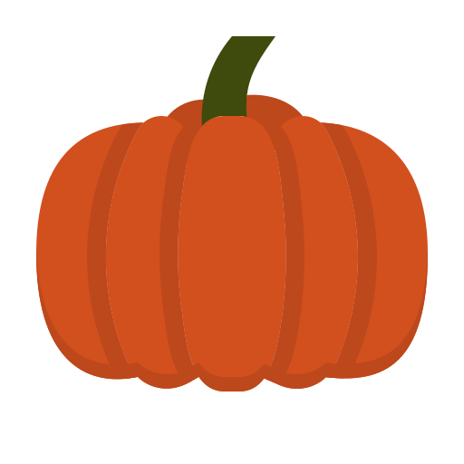 Pumpkin dDara Flat icon