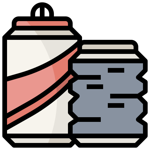 Canned Surang Lineal Color icon