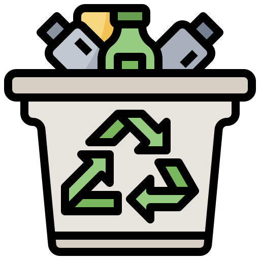 recyceln Surang Lineal Color icon