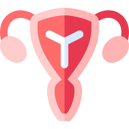 Uterus Basic Rounded Flat icon