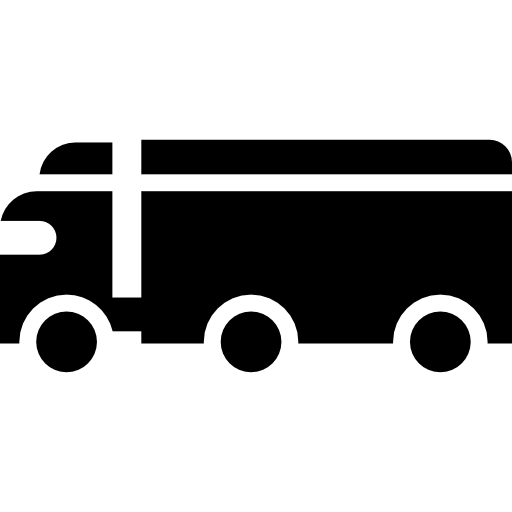 caminhão de entrega Basic Rounded Filled Ícone