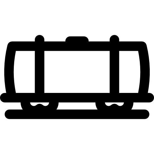 stacja kolejowa Basic Rounded Lineal ikona