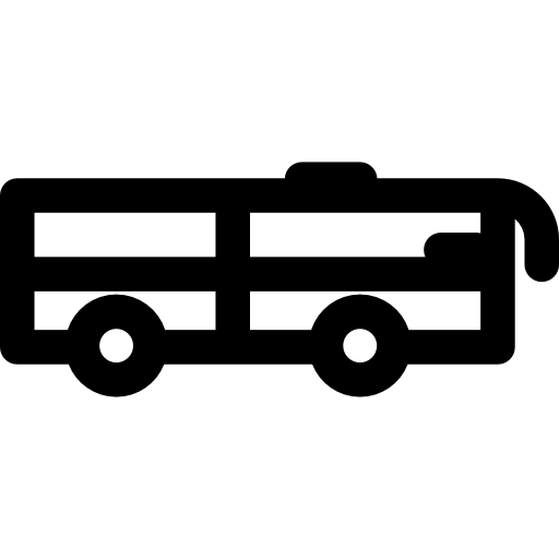 автобусов Basic Rounded Lineal иконка