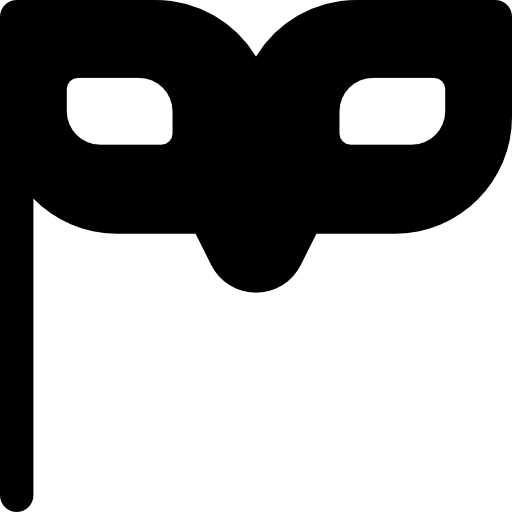 maske Basic Rounded Filled icon