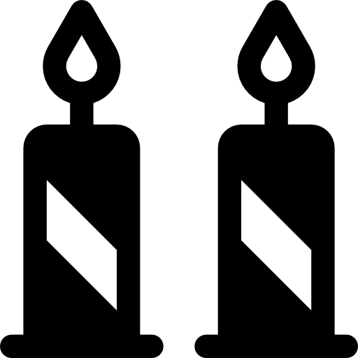Candle Basic Rounded Filled icon