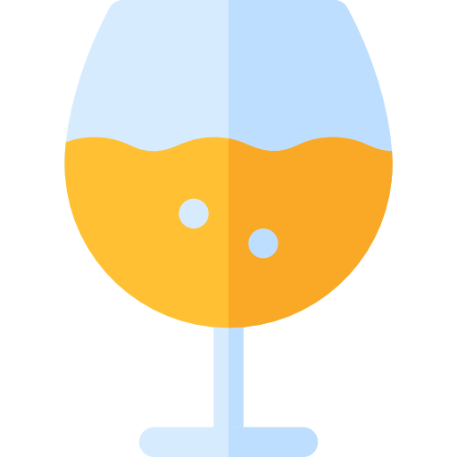 Wine glass Basic Rounded Flat icon