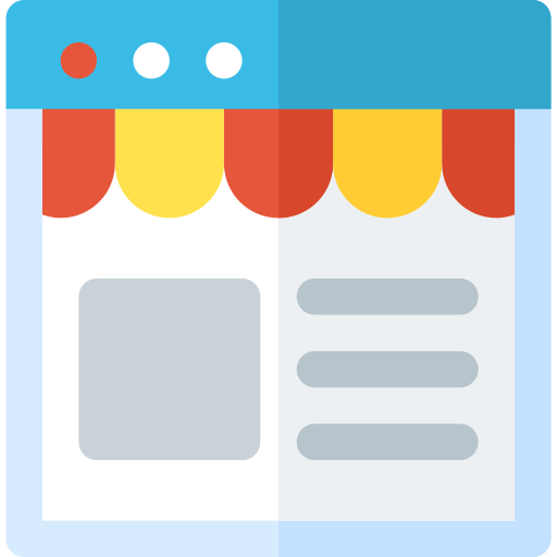 online shop Basic Rounded Flat icon