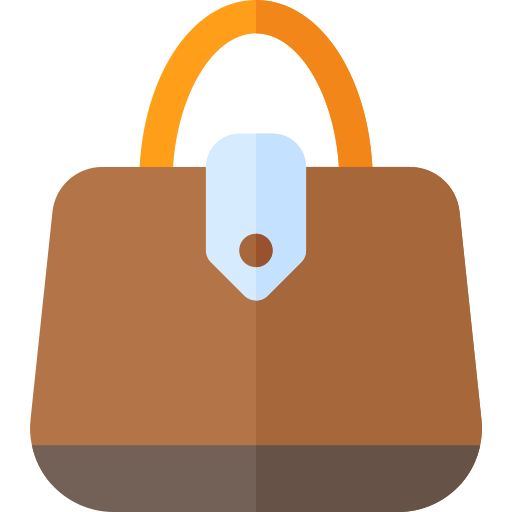 handtasche Basic Rounded Flat icon