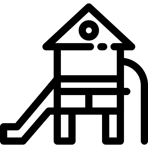 滑り台 Detailed Rounded Lineal icon