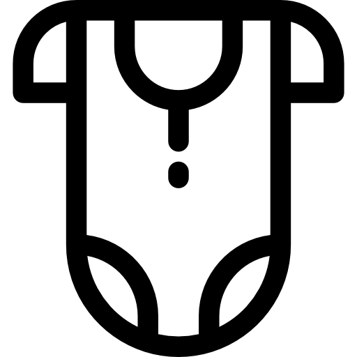ボディスーツ Detailed Rounded Lineal icon