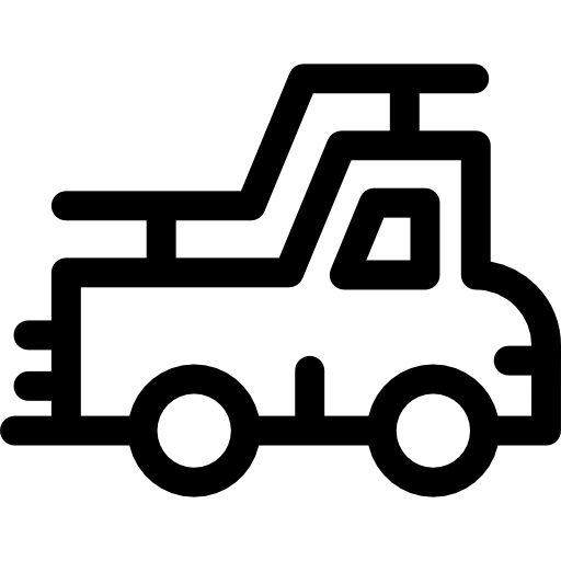 트럭 Detailed Rounded Lineal icon