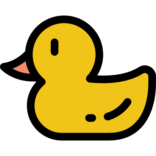 canard Detailed Rounded Lineal color Icône