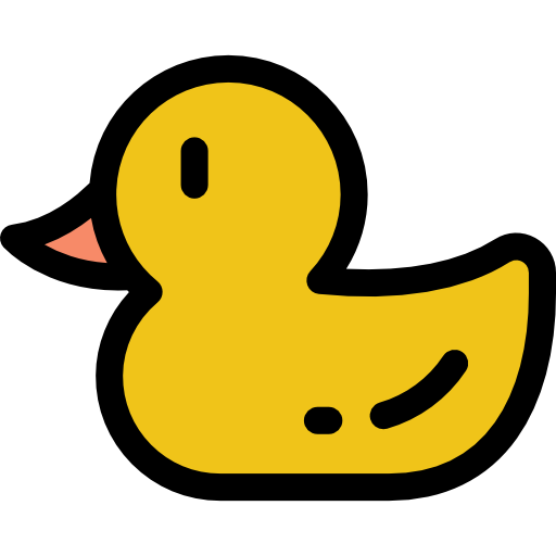 Duck Detailed Rounded Lineal color icon