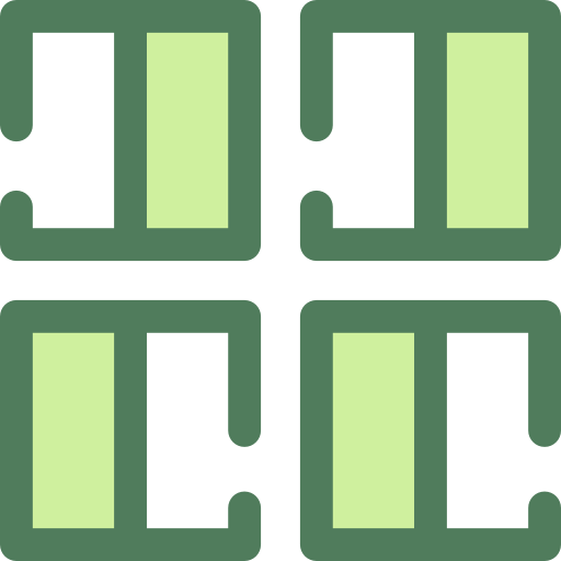 menú Monochrome Green icono
