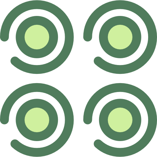 menu Monochrome Green ikona