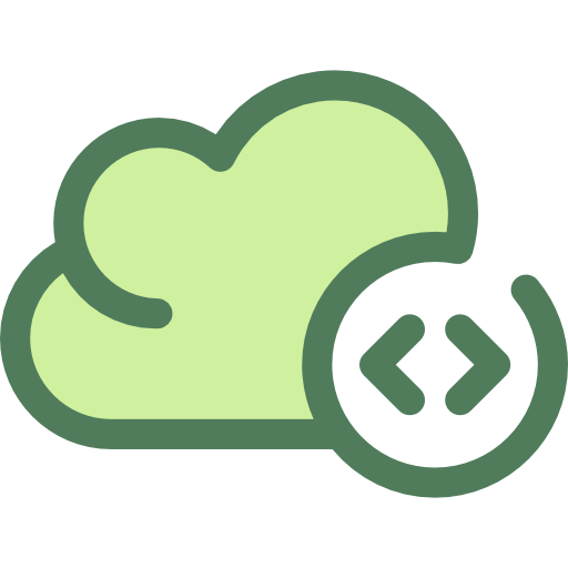 Coding Monochrome Green icon