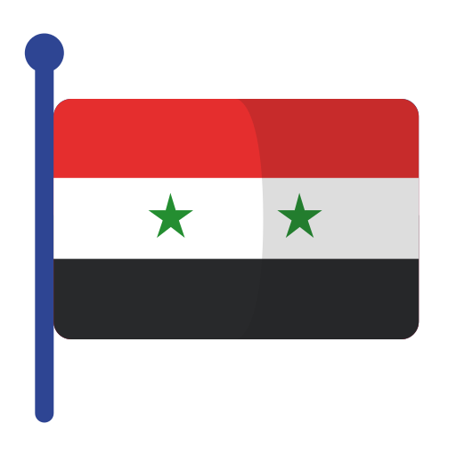 syrië Generic Flat icoon