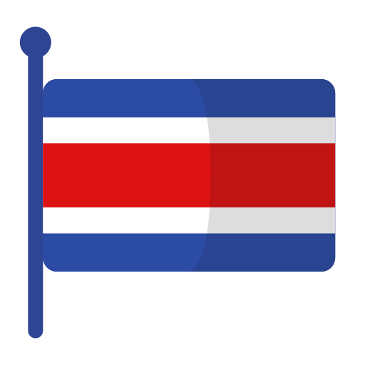 kostaryka Generic Flat ikona