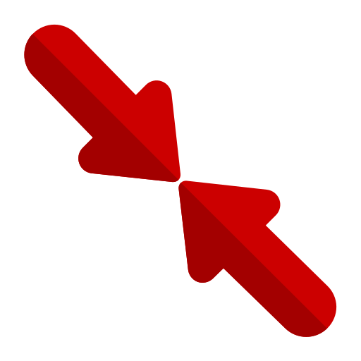 flechas diagonales Generic Flat icono