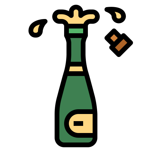 champagner Smalllikeart Lineal Color icon