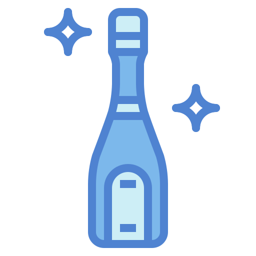 champagne Generic Blue Icône