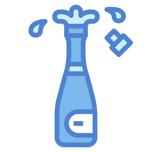 シャンパン Generic Blue icon