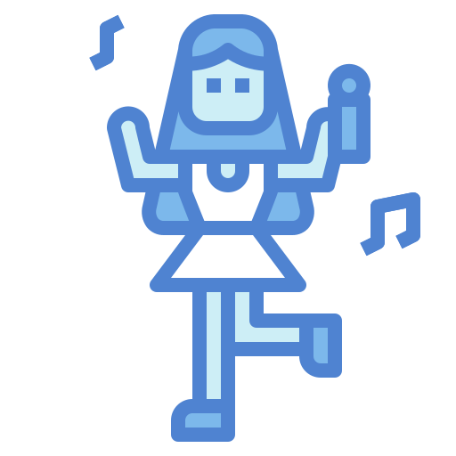 댄스 Generic Blue icon