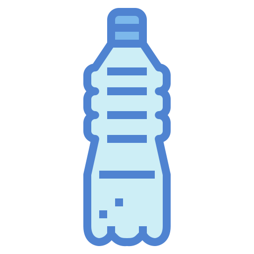 bouteille en plastique Generic Blue Icône
