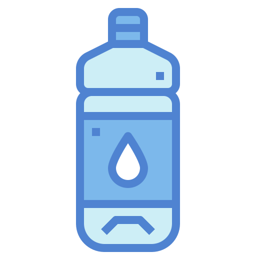 Пластиковая бутылка Generic Blue иконка