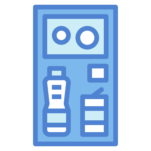 máquina expendedora Generic Blue icono