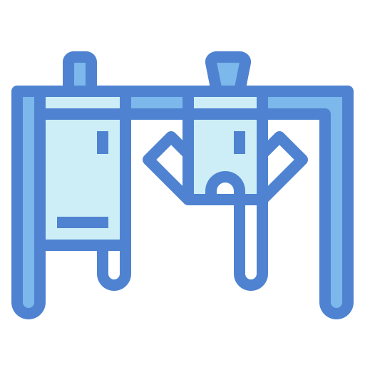 Clothes line Generic Blue icon