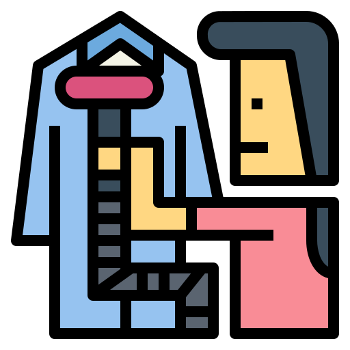 Ironing Smalllikeart Lineal Color icon
