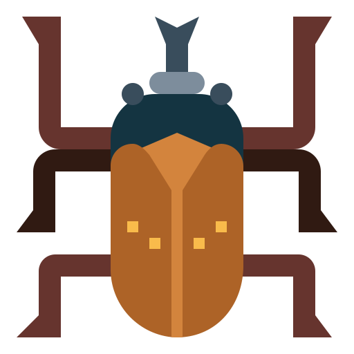 escarabajo Smalllikeart Flat icono