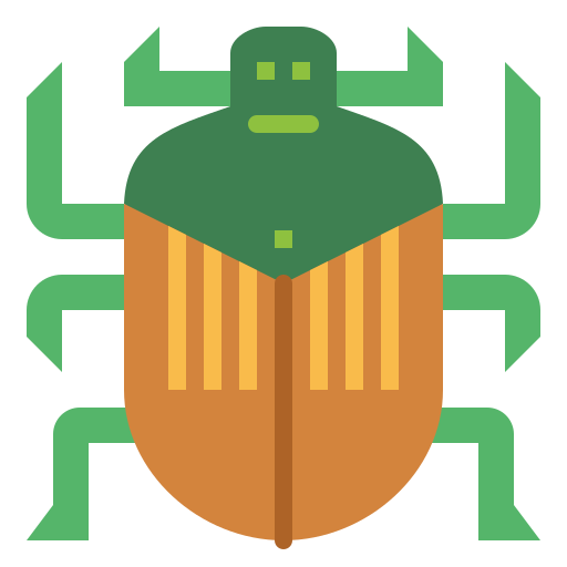 Beetle Smalllikeart Flat icon