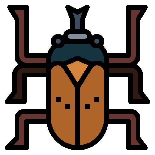 scarafaggio Smalllikeart Lineal Color icona