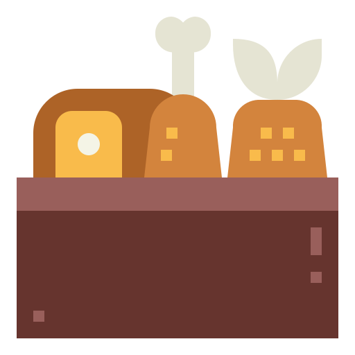 mięso Smalllikeart Flat ikona