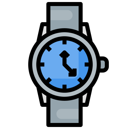 Clock Surang Lineal Color icon