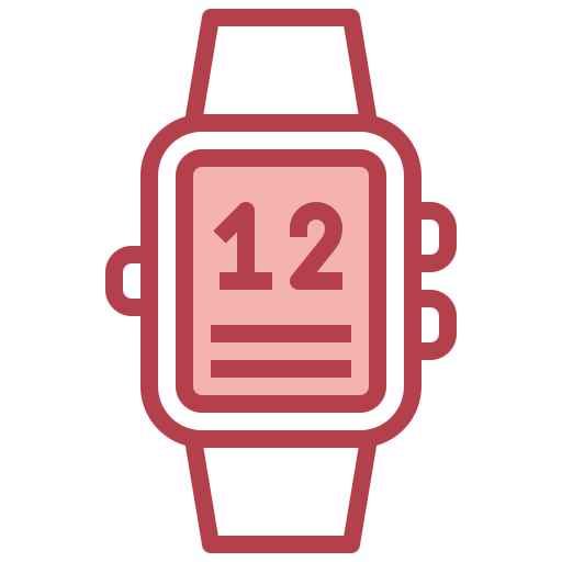 Smartwatch Surang Red icon