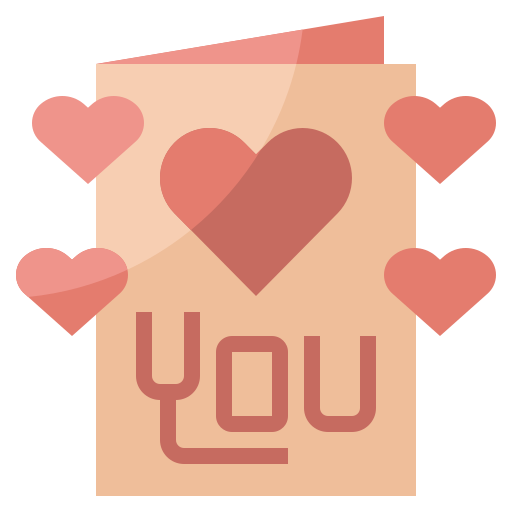 Greeting card Surang Flat icon
