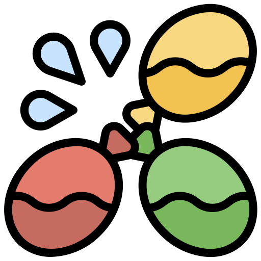 globos de agua Surang Lineal Color icono