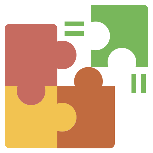 Puzzle Surang Flat icon
