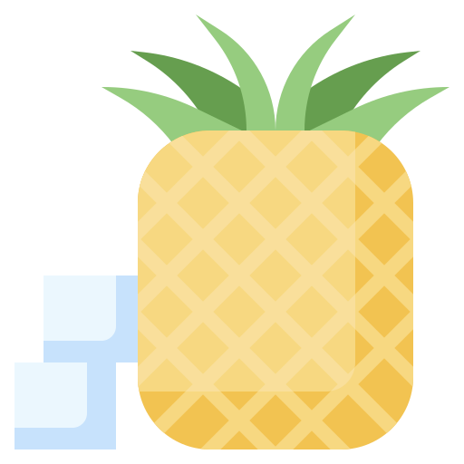 Pineapple Surang Flat icon