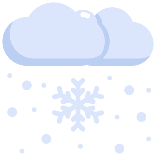 雪の多い Generic Flat icon
