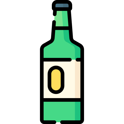 Бутылка Special Lineal color иконка