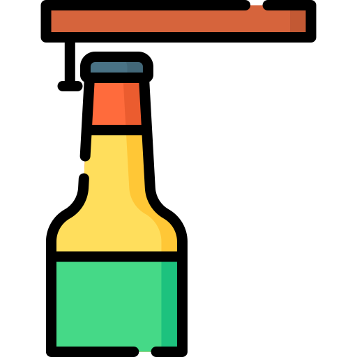 apri bottiglia Special Lineal color icona