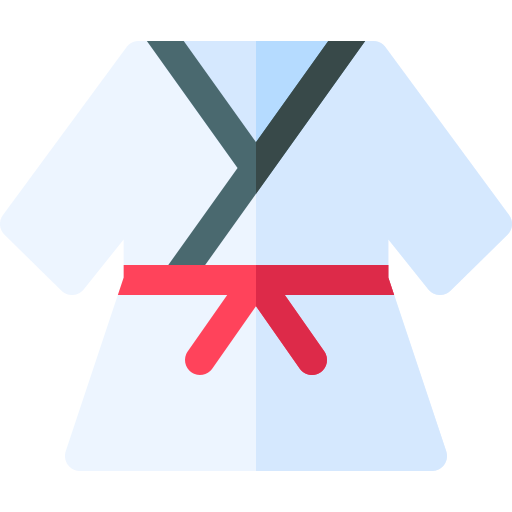 karate Basic Rounded Flat icon