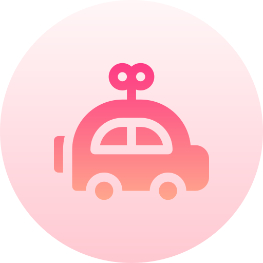 Car toy Basic Gradient Circular icon