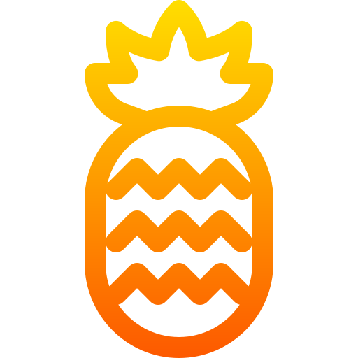 ananas Basic Gradient Lineal color icon