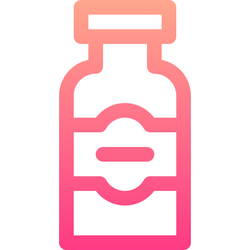 butelka z sosem Basic Gradient Lineal color ikona