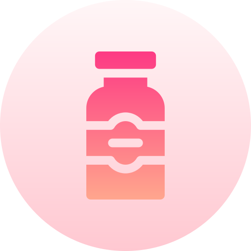Sauce bottle Basic Gradient Circular icon